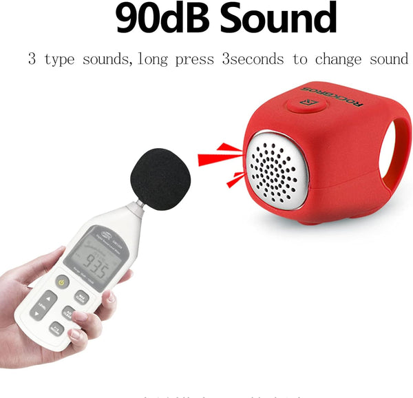Electric Bike Horn 90 Db Electra Bike Bell Loud Bike Horn Electronic for Adults Kids Bicycle Bells