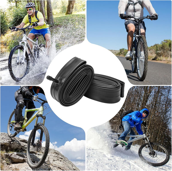 2-PCS 20" Heavy Duty E-Bike Tubes 20x2.5/3.0 AV32mm Premium Butyl Rubber Inner Tubes 20" x 3.0" Compatible with 20x2.50 20x2.60 20x2.80 20x3.0 64/76-406 E-Bike Bicycle Fat Tire Tubes Schrader Valve - TRIPPER ELECTRIC BIKES