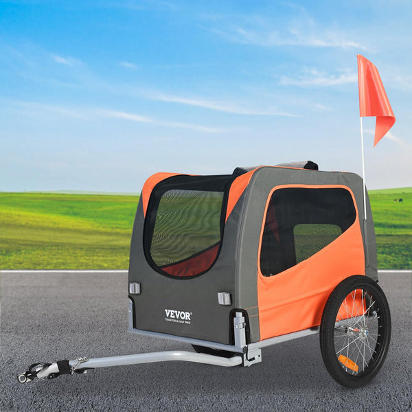 VEVOR Dog Folding Bike Trailer - 66/88 lbs.