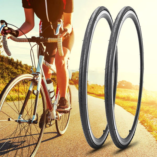 700 X 23C/700 X 25C/700 X 28C/700 X 35C Bike Tire Foldable Replacement Tires for Road Bicycle