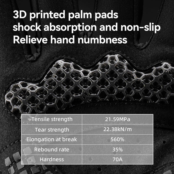 ROCKBROS Cycling Gloves for Men Women – 3D Padded Gel Breathable Biking Gloves, Touchscreen Compatible, Available in Half Finger & Full Finger for Outdoor Sports