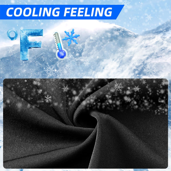ROCKBROS Cooling Neck Gaiter Ice Silk UV Protection Balaclava