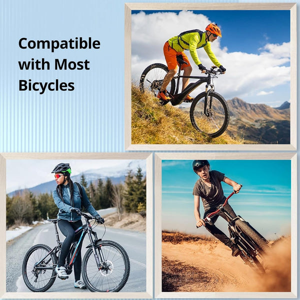 20 inch Bike Tire, 2 Pack 20x1.75 Bike Tires and 20x1.5-1.75 Bike Tubes with Bike Tire Levers, 20x1.75 Bicycle Tire Portable MTB Tires BMX Rubber Tire for Mountain Path Muddy Trail