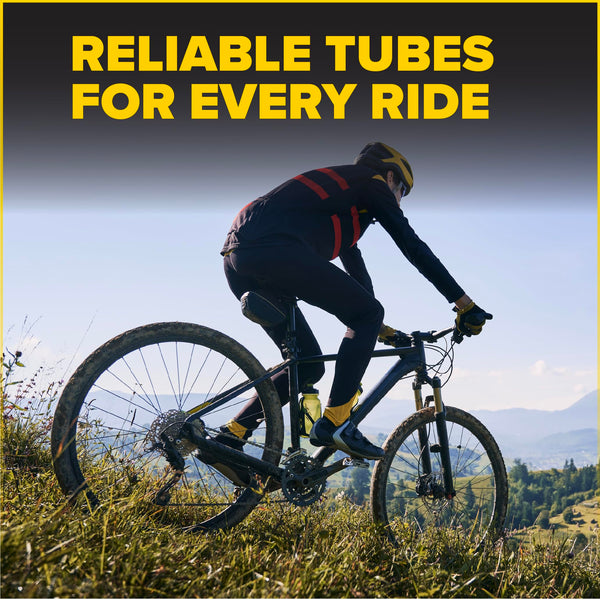 Ultraverse Bike Inner Tube for 26, 27.5 X 1.75/1.95/2.10/2.125 inch Bicycle tire Sizes with Presta Valve - Rubber Tubes for Mountain and Trail, Cruisers, MTB, and All Terrain Bikes – Set of 2