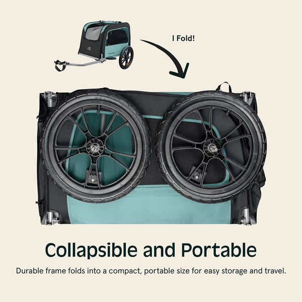 Rover Waggin Pet Bike Trailer by RETROSPEC.