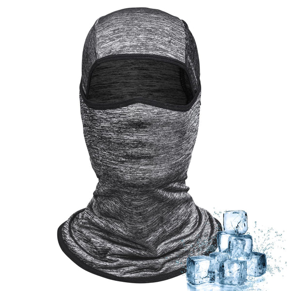ROCKBROS Cooling Balaclava Face Mask with Glasses Holes Summer Shiesty Mask for Men Women