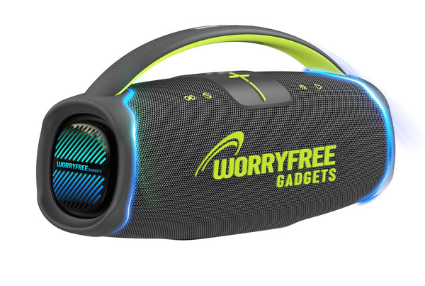 300W Portable Speaker with Handle & Microphone (Gray-WA65)