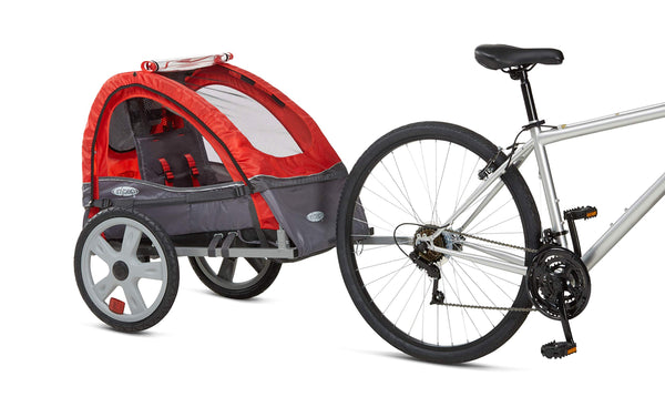 Instep2 BikeTrailer for Kids, Single / Double Seat - TRIPPER ELECTRIC BIKES