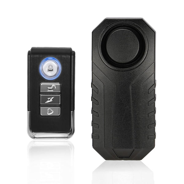 Himiway Bike Alarm Horn with Remote IP65 Waterproof Anti Theft Bicycle Alarm Wireless Security Vibration Motion Sensor Loud 113dB Adjustable Sensitivity for Bike, Motorcycle, Car, Scooter, Trailer - TRIPPER ELECTRIC BIKES