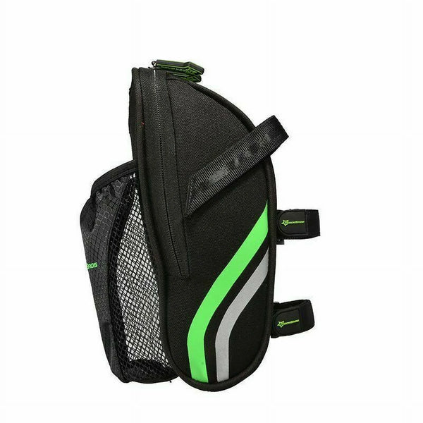 Bike Saddle Bag Bicycle Tail Bag under Seat Water Bottle Mount