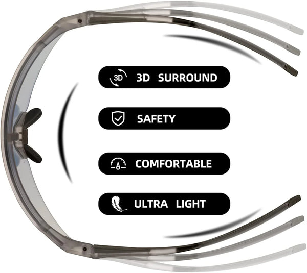 Photochromic Sports Sunglasses for Men Women Cycling UV Protection