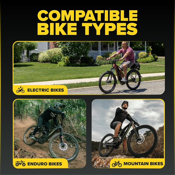 Ultraverse 27.5" Bike Inner Tubes 27.5 x 1.75, 1.95, 2.10, 2.125 – Butyl Rubber Bicycle Tubes with Schrader Valve – Compatible with Mountain, Cruiser, City & E-Bikes – Set of 2