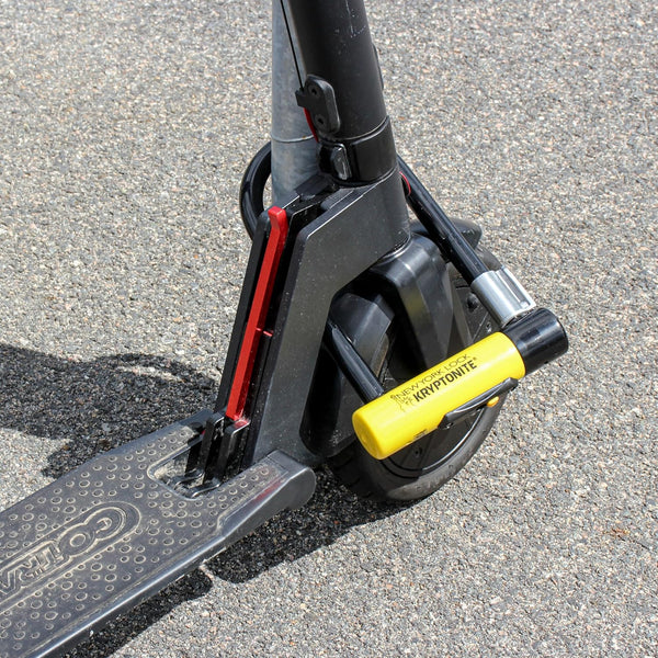 Kryptonite New York Standard Bike U-Lock, Heavy Duty Anti-Theft, 16mm Shackle with Mounting Bracket and Keys, Ultimate Security for Bicycles E-Bikes and Scooters. | bike-locks