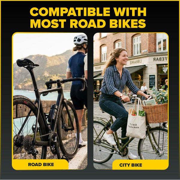 Ultraverse Bike Inner Tube for 700x23-25c, 700x28-32c, 700x35-43c 28 inch Bicycle Wheel Sizes with 48mm Presta Valve - Butyl Rubber Tubes for Road and Gravel Bikes - 2 Tubes, 2 tire levers Included