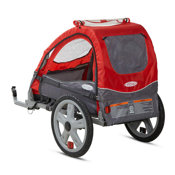 Instep2 BikeTrailer for Kids, Single / Double Seat - TRIPPER ELECTRIC BIKES