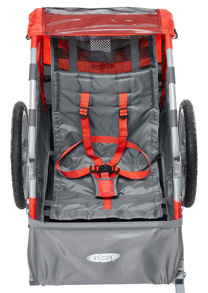 Instep2 BikeTrailer for Kids, Single / Double Seat - TRIPPER ELECTRIC BIKES