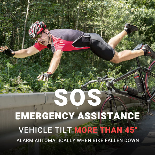 Himiway Bike Alarm Horn with Remote IP65 Waterproof Anti Theft Bicycle Alarm Wireless Security Vibration Motion Sensor Loud 113dB Adjustable Sensitivity for Bike, Motorcycle, Car, Scooter, Trailer - TRIPPER ELECTRIC BIKES