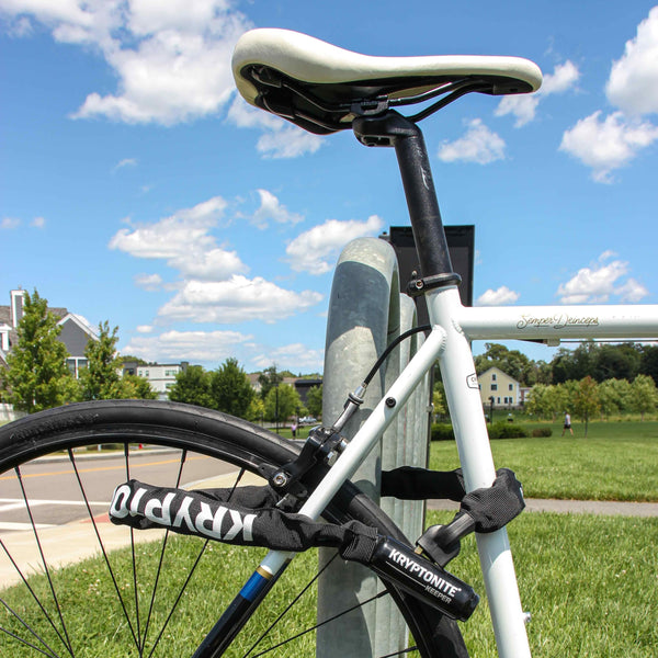 Kryptonite Keeper 785 Bike Chain Lock, 2.8 Feet Long Heavy Duty Anti-Theft Bicycle Chain Lock with Keys for Bike, Motorcycle, Scooter, Bicycle, Door, Gate, Fence - TRIPPER ELECTRIC BIKES