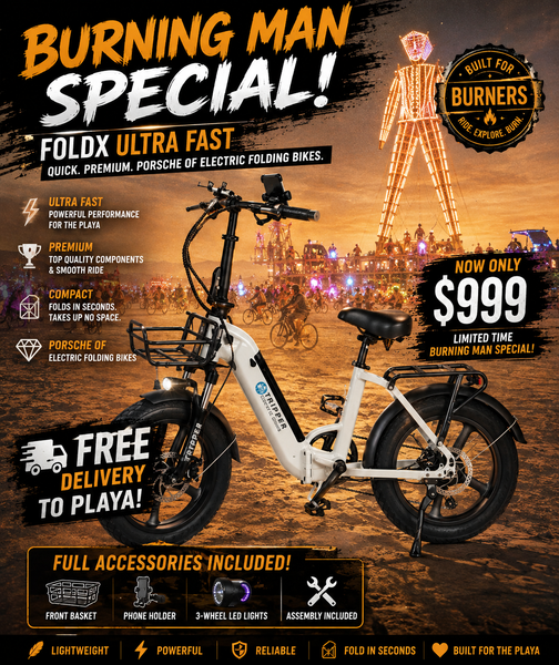 Tripper FoldX Premium Faltrad - Weiß