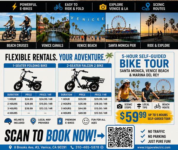 TRIPPER HOLLYWOOD E-BİSİKLET TURU