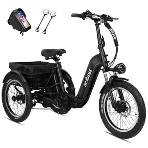 ACTBEST - Triker -  1000W  20X3.0 Tire Tricycle for Adults.