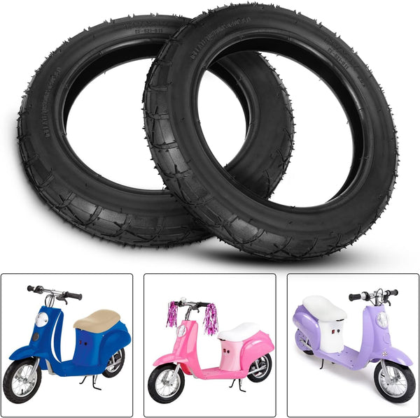 12.5X2.25 (12-1/2 X 2-1/4) 57-203 62-203 Tire Inner Tube Compatible with Razor Dirt Rocket Pocket Mod Bella Betty Currie Hannah Montana Sweet Pea IZIP Ezip Gas Electric Scooter Heavy Duty Parts