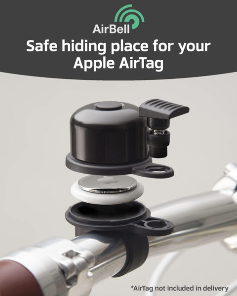 AIRBELL® Bicycle Bell for Apple AirTag - TRIPPER ELECTRIC BIKES
