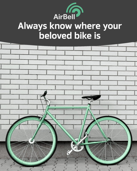 AIRBELL® Bicycle Bell for Apple AirTag - TRIPPER ELECTRIC BIKES