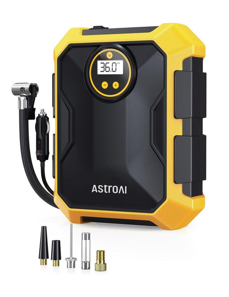 AstroAI Tire Inflator 12V / 110psi - TRIPPER ELECTRIC BIKES