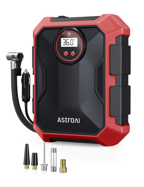 AstroAI Tire Inflator 12V / 110psi - TRIPPER ELECTRIC BIKES
