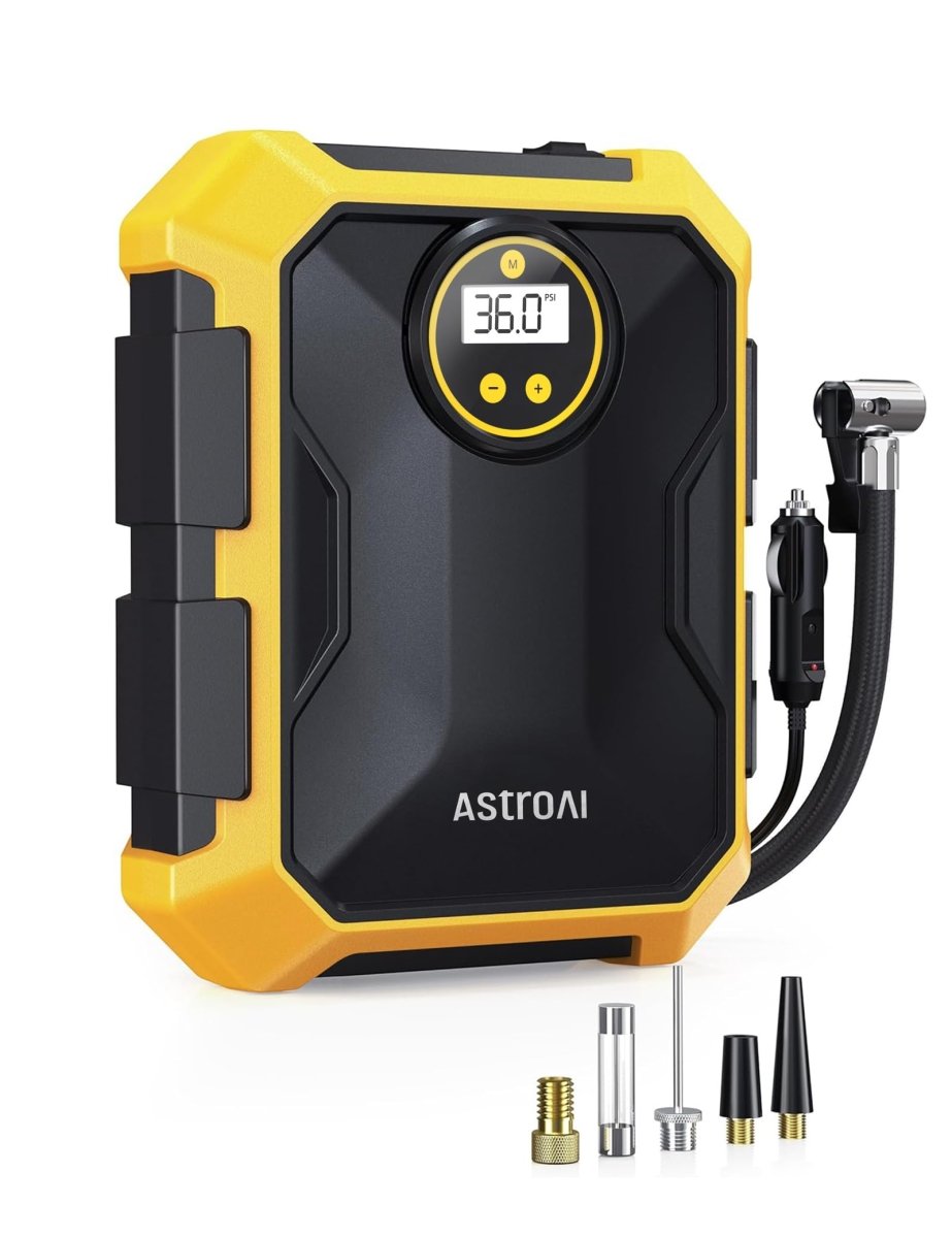AstroAI Tire Inflator 12V / 110psi - TRIPPER ELECTRIC BIKES