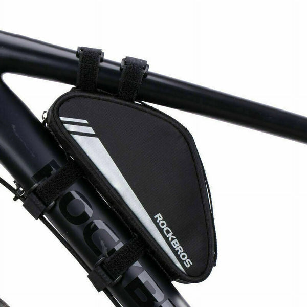 Bike Frame Bag Triangle Bag Reflective Rainproof 0.7L