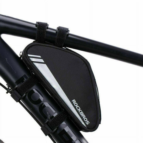 Bike Frame Bag Triangle Bag Reflective Rainproof 0.7L