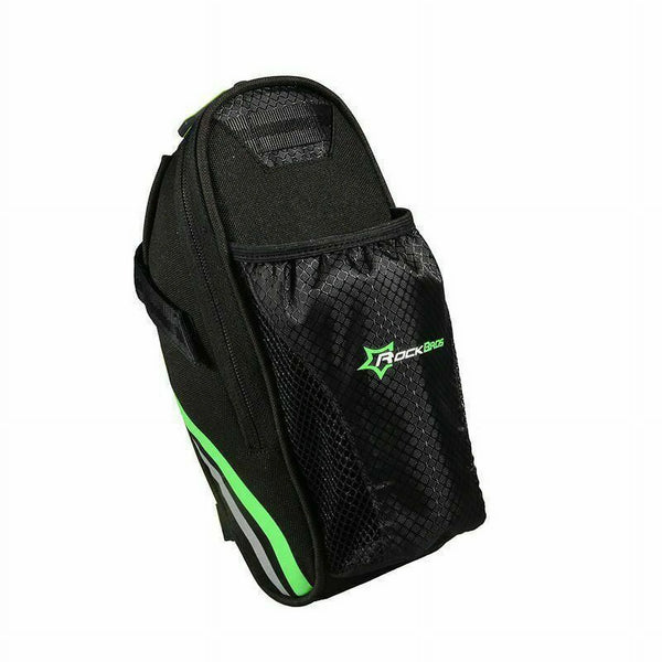 Bike Saddle Bag Bicycle Tail Bag under Seat Water Bottle Mount