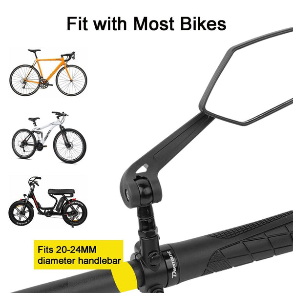 Diamondd Bicycle Mirrors - TRIPPER ELECTRIC BIKES