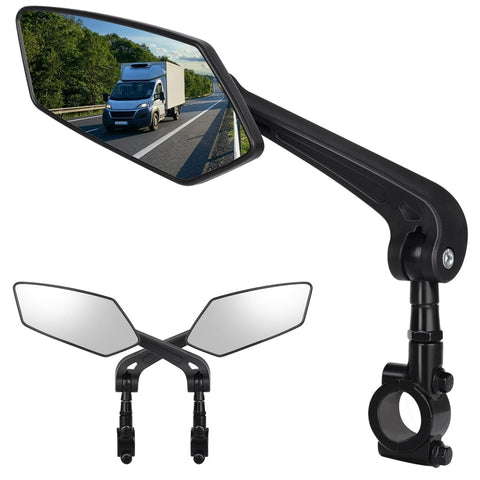 Diamondd Bicycle Mirrors - TRIPPER ELECTRIC BIKES