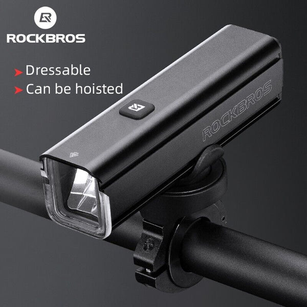 ROCKBROS 1000LM Bike Head Light USB Rechargeable Rainproof LED Cycling Headlight