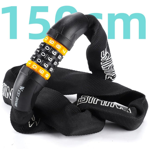 HONGYEA Bike Chain Lock - 4.92ft - TRIPPER ELECTRIC BIKES