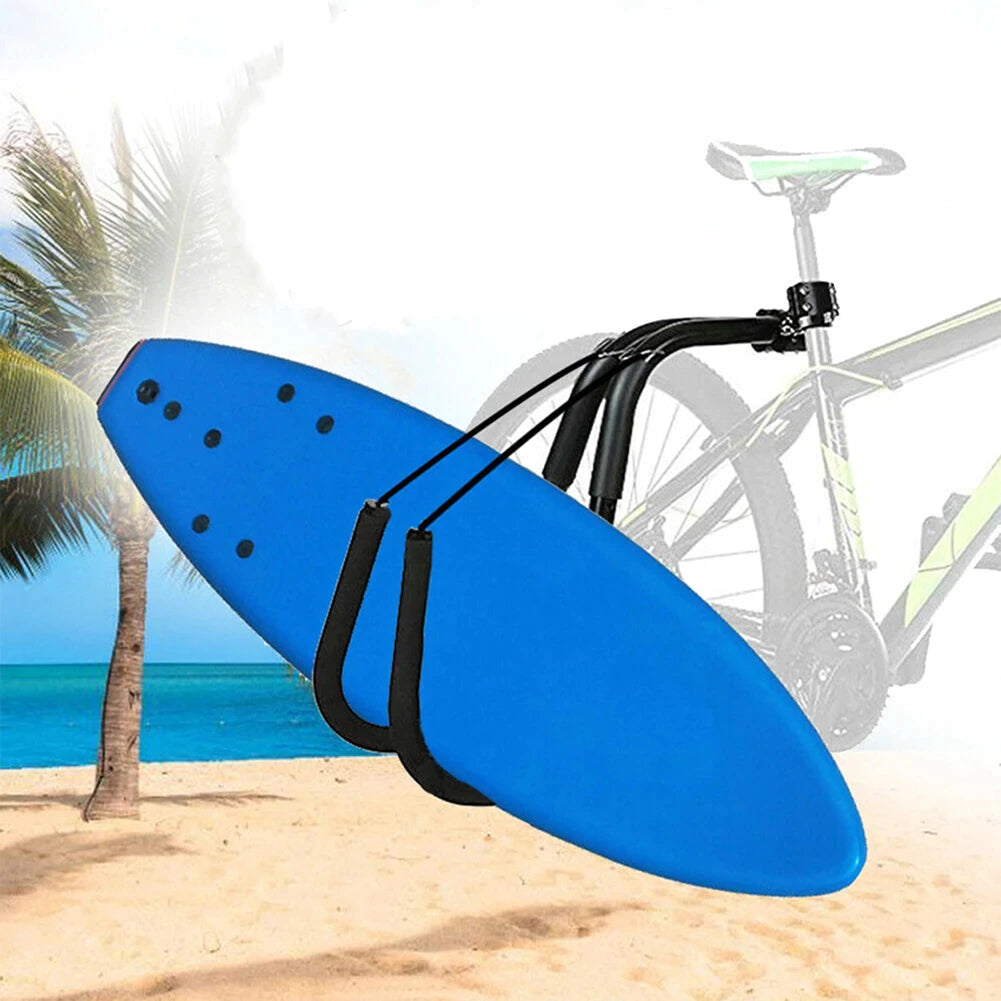 Surfboard Bike Rack - Electric Bike Surfing Carrier Mount